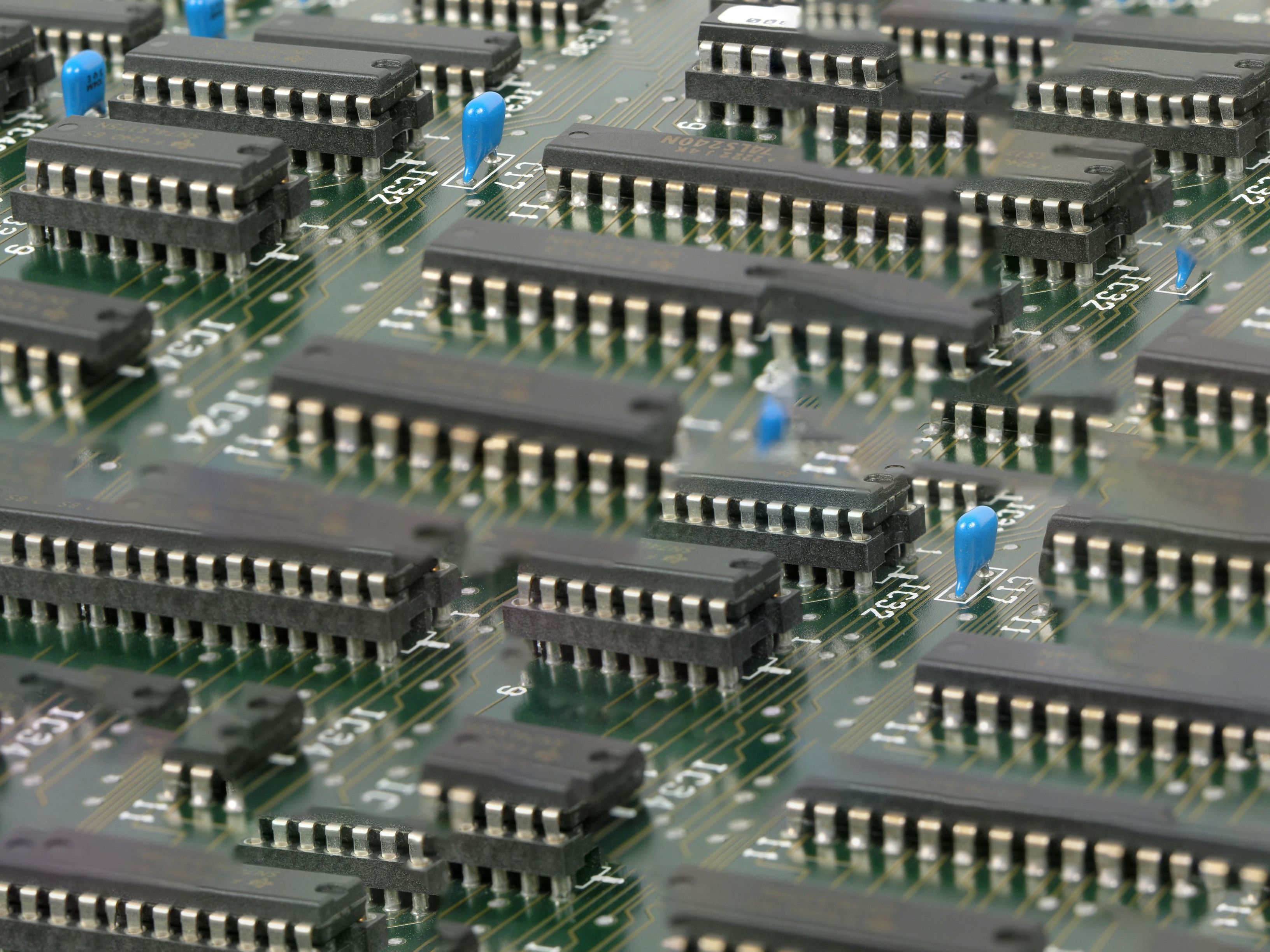 AI assistant visual with interconnected nodes.